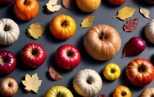 fall foods that start with r