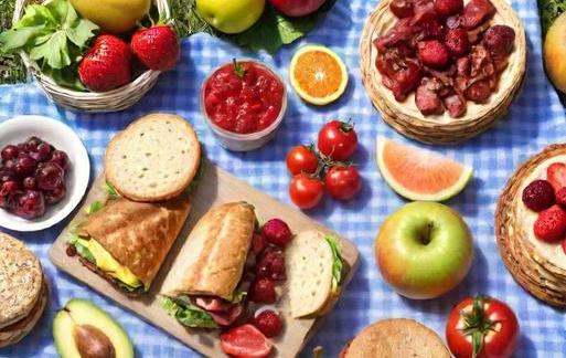 picnic foods that start with g